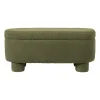 Xenos Bankjes-Opbergbank teddy dodo - groen - 43x100x42 cm