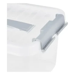 Xenos Opbergboxen-Opbergbox met handvat - 5 liter - 14x30x19.5 cm