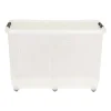 Xenos Opbergboxen-Opbergbox met wieltjes - 150 liter - 76x48.5x50 cm