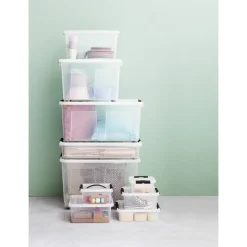 Xenos Opbergboxen-Opbergbox plat - 9 liter - 40x29x11 cm