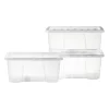 Xenos Opbergboxen-Opbergbox Quasar - set van 3 - 50 liter