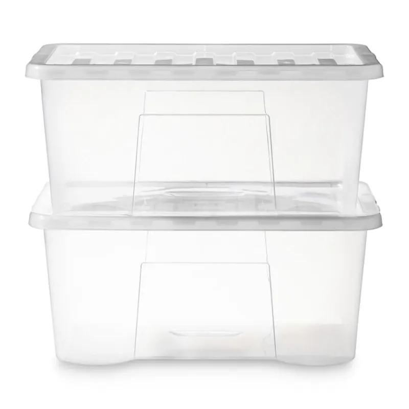 Xenos Opbergboxen-Opbergbox Quasar - set van 3 - 50 liter