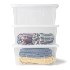 Xenos Opbergboxen-Opbergbox Quasar - set van 3 - 50 liter