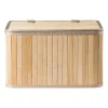 Xenos Manden|Manden-Opbergmand met deksel Oscar - 20x23x33 cm - naturel