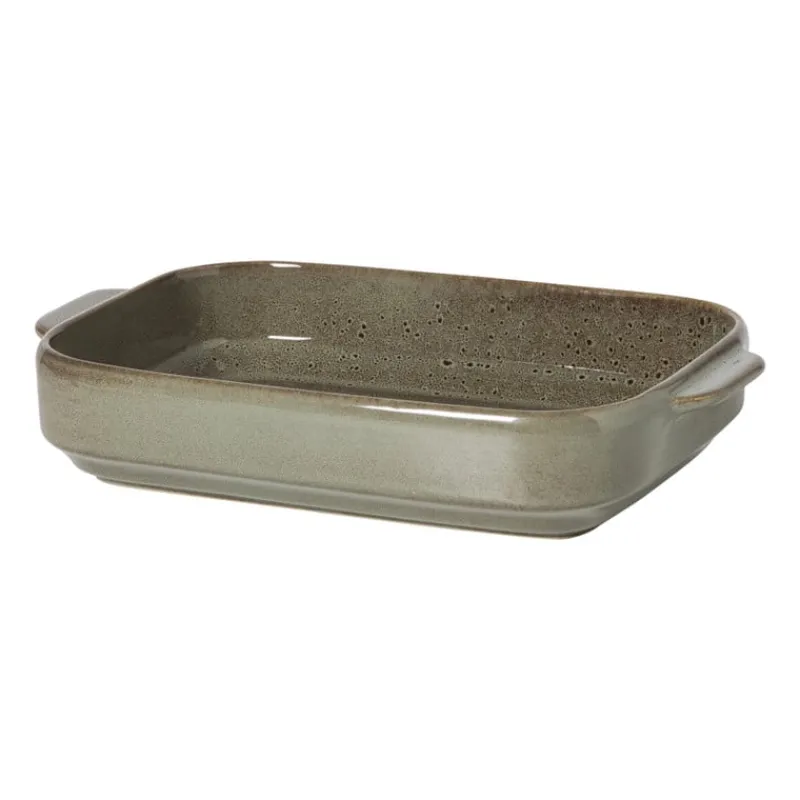 Xenos Ovenschalen|Kerstservies-Ovenschaal Toscane L - groen - 6.5x33x21 cm