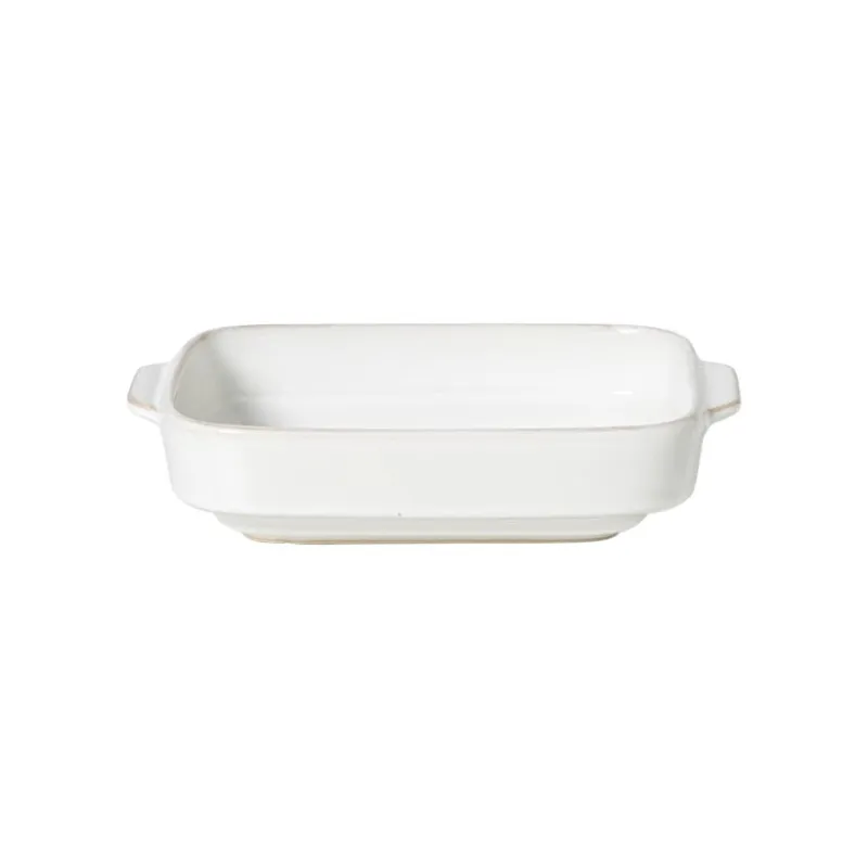 Xenos Ovenschalen-Ovenschaal Toscane S - wit - 5x22x15 cm