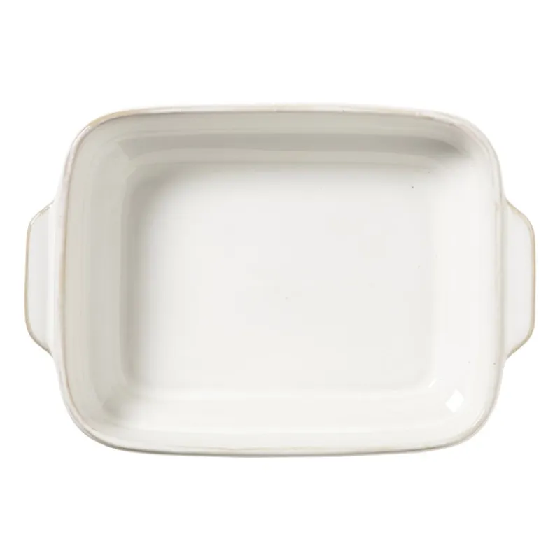Xenos Ovenschalen-Ovenschaal Toscane S - wit - 5x22x15 cm