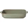 Xenos Ovenschalen-Ovenschaal Toscane XL - groen - 7.3x38.8x24 cm