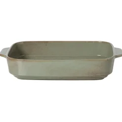 Xenos Ovenschalen-Ovenschaal Toscane XL - groen - 7.3x38.8x24 cm