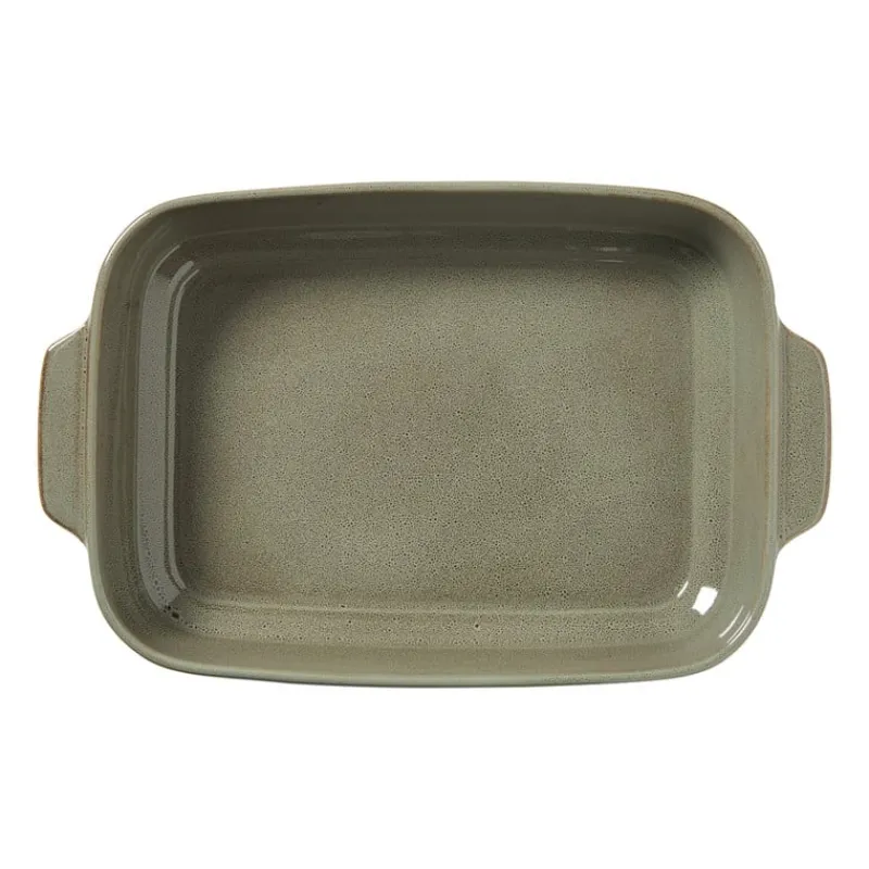 Xenos Ovenschalen-Ovenschaal Toscane XL - groen - 7.3x38.8x24 cm