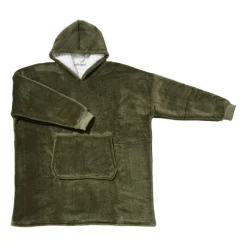 Xenos Winterartikelen|Kerstcadeaus-Oversized hoodie - groen - one size