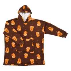 Xenos Winterartikelen-Oversized hoodie capibara - onze size