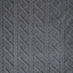 Xenos Winterartikelen-Oversized hoodie jacquard - grijs - one size