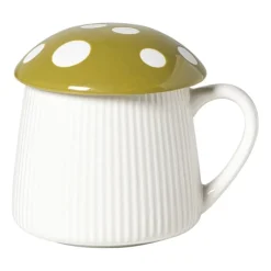 Xenos Mokken-Paddenstoel mok - groen - 350 ml