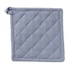 Xenos Pannenlappen-Pannenlap denim - blauw - 20x20 cm