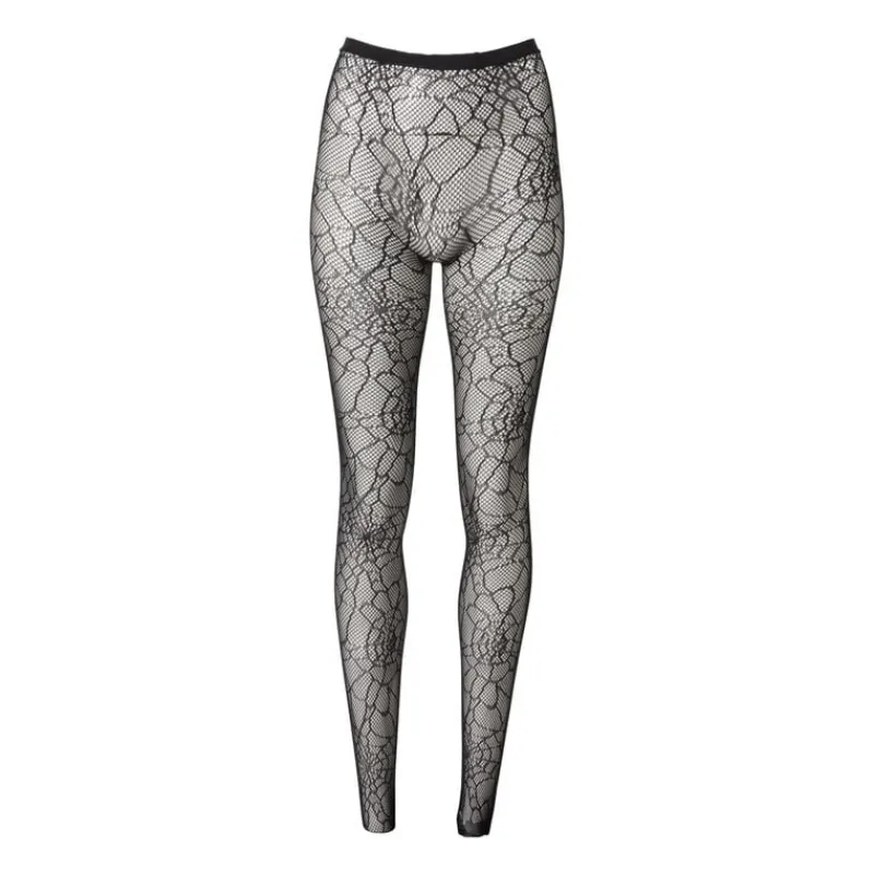 Xenos Verkleedkleding-Panty halloween spinnenweb - one size