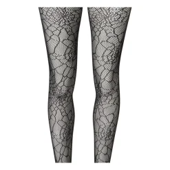 Xenos Verkleedkleding-Panty halloween spinnenweb - one size
