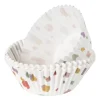 Xenos Bakvormen-Papieren cupcake vormpjes dots - set van 24 - ø11 cm