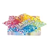 Xenos Papieren Servetten-Papieren servetten regenboog - set van 20 - 17x17 cm