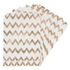 Xenos Cadeauzakjes|Kinderfeestjes-Papieren zakjes - wit/goud - set van 6