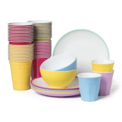 Xenos Wegwerpservies-Partycup goud - 530 ml - 12 stuks