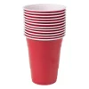 Xenos Wegwerpservies-Partycup rood - 530 ml - 12 stuks