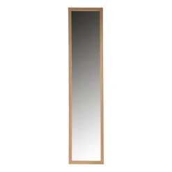 Xenos Passpiegels-Passpiegel staand - bruin - 155x35x51 cm