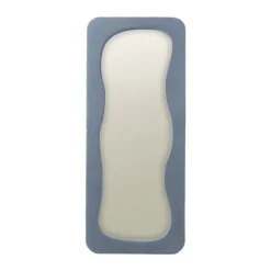 Xenos Kerstcadeaus|Passpiegels-Passpiegel wave teddy - blauw - 168x70 cm