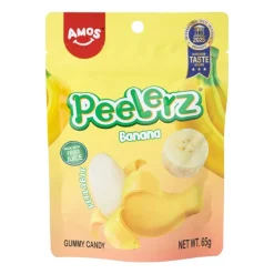 Xenos Snoep-Peelerz banaan - 65 gram
