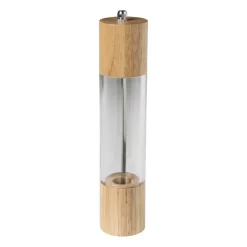 Xenos Keukengerei-Peper- en zoutmolen - bamboe - 26.5 cm