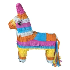Xenos Piñatas-Piñata ezel XL - multikleur - 45x30x10 cm