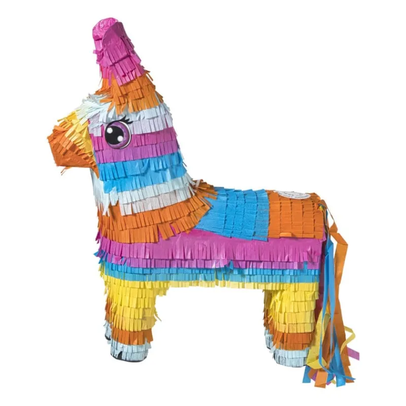 Xenos Piñatas-Piñata ezel XL - multikleur - 45x30x10 cm