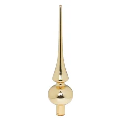 Xenos Kerstpieken-Piek - goud - 7x7x26 cm