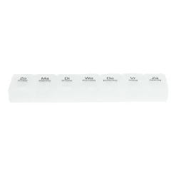 Xenos Badkamer Accessoires-Pillendoosje - 15x3.5x2 cm
