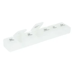 Xenos Badkamer Accessoires-Pillendoosje - 15x3.5x2 cm