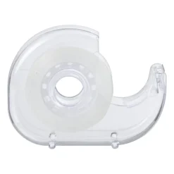 Xenos Knutselspullen-Plakband houder - transparant - 14x10x3 cm