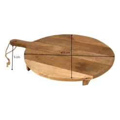 Xenos Borrelplanken-Plank Fiji - ø55 cm