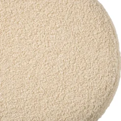 Xenos Poefjes-Poef bubbles - beige - ø38x42 cm