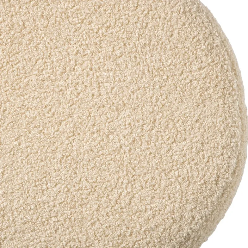 Xenos Poefjes-Poef bubbles - beige - ø38x42 cm