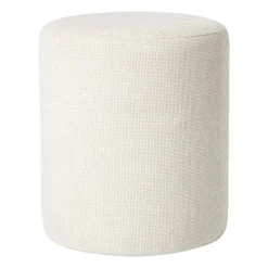 Xenos Poefjes-Poef Debby - beige - ø35x40 cm