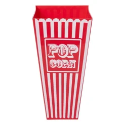 Xenos Wegwerpservies|Popcorn-Popcornbak - diverse varianten - 1 liter