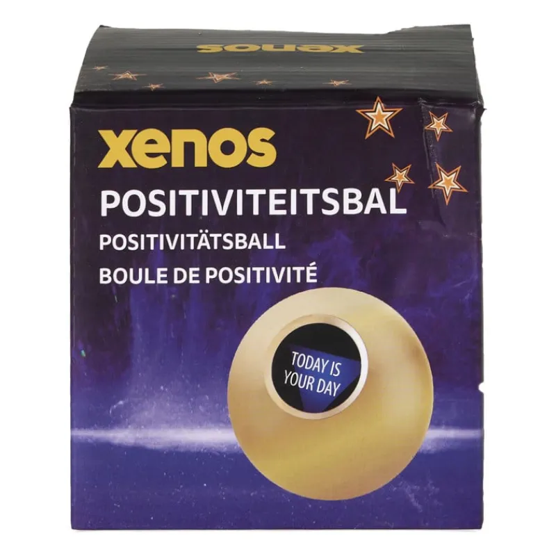 Xenos Spellen-Positiviteitsbal - goudkleurig
