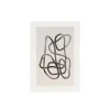 Xenos Posters-Poster abstract 1 - beige/zwart - 13x18 cm