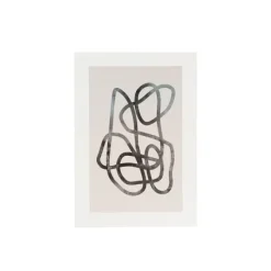 Xenos Posters-Poster abstract 1 - beige/zwart - 13x18 cm
