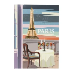 Xenos Posters-Poster Parijs - multikleur - 21x30 cm
