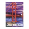 Xenos Posters-Poster San Francisco - multikleur - 21x30 cm