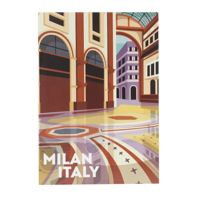 Xenos Posters-Posters city - set van 3 - 10x15 cm
