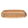 Xenos Borrelplanken|Kaarsenplateaus-Presenteerplank Acacia - 34x19.7 cm