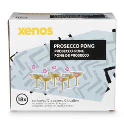 Xenos Drankspellen|Spellen-Prosecco pong