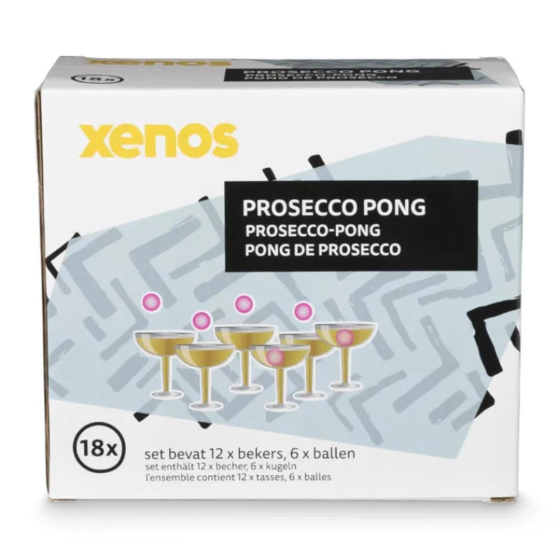 Xenos Drankspellen|Spellen-Prosecco pong